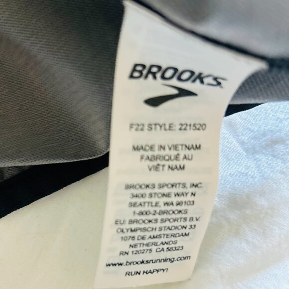 Brooks Women's 221520 All Altitude Lightweight Packable Rain Jacket Size S - Picture 3 of 5